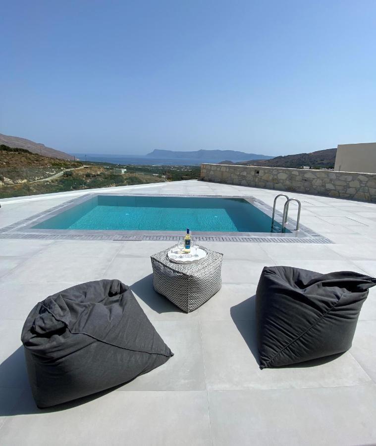 Luxurious Villa Cretan Aura With Private Heated Pool, Jacuzzi And Playroom Agios Ioannis  Kültér fotó