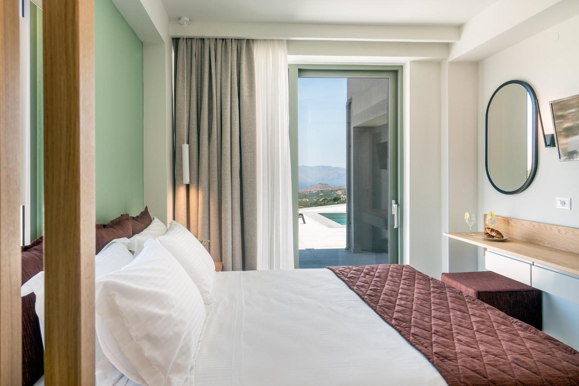 Luxurious Villa Cretan Aura With Private Heated Pool, Jacuzzi And Playroom Agios Ioannis  Kültér fotó