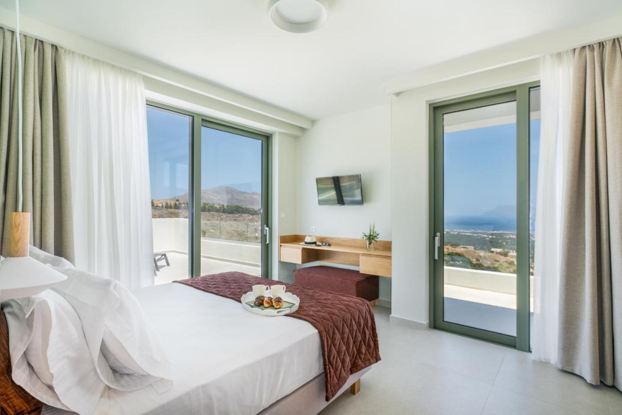 Luxurious Villa Cretan Aura With Private Heated Pool, Jacuzzi And Playroom Agios Ioannis  Kültér fotó