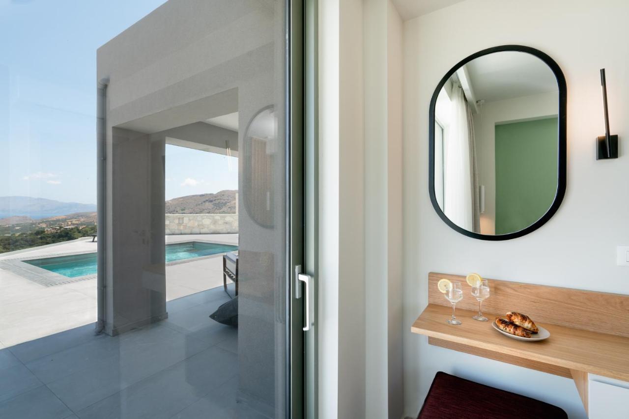 Luxurious Villa Cretan Aura With Private Heated Pool, Jacuzzi And Playroom Agios Ioannis  Kültér fotó